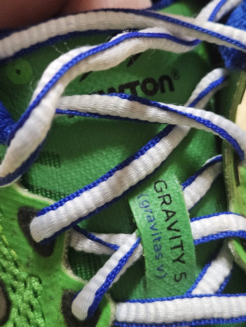 Newton Gravity 5 V Men's Running Shoes Green Blue M000116 Size 7.5 Gravitas V